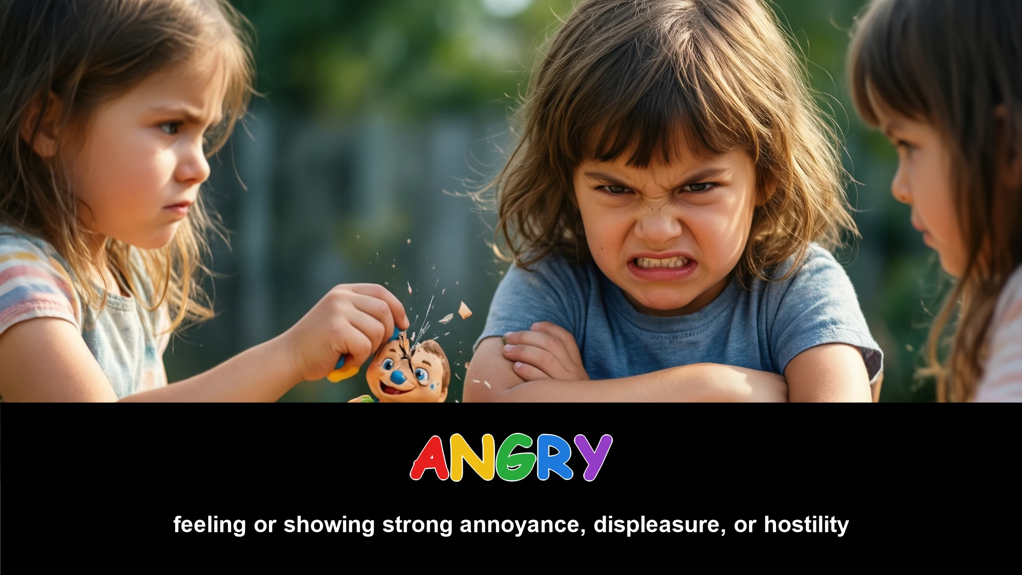 English Illustration for angry